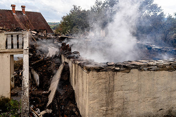 Professional Smoke Damage Removal technician working in Chandler, TX